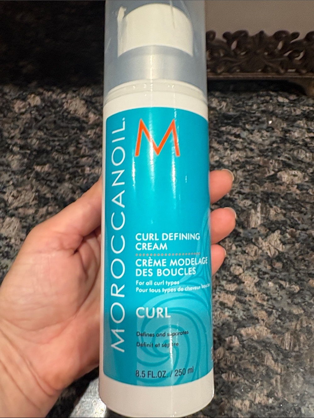 Moroccanoil Curl Defining Cream - Bright Teal Bottle